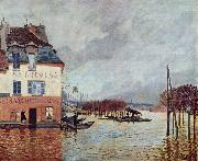 Alfred Sisley Flood at Port Marly, Germany oil painting artist